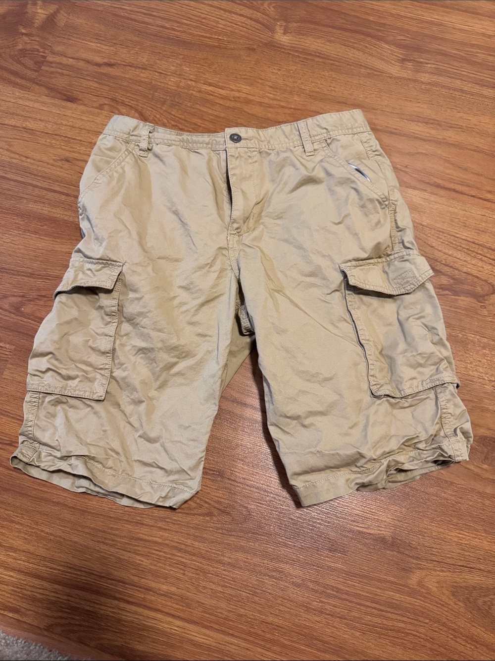 Epic Threads Tan Cargo Shorts with Pockets Boys 18H